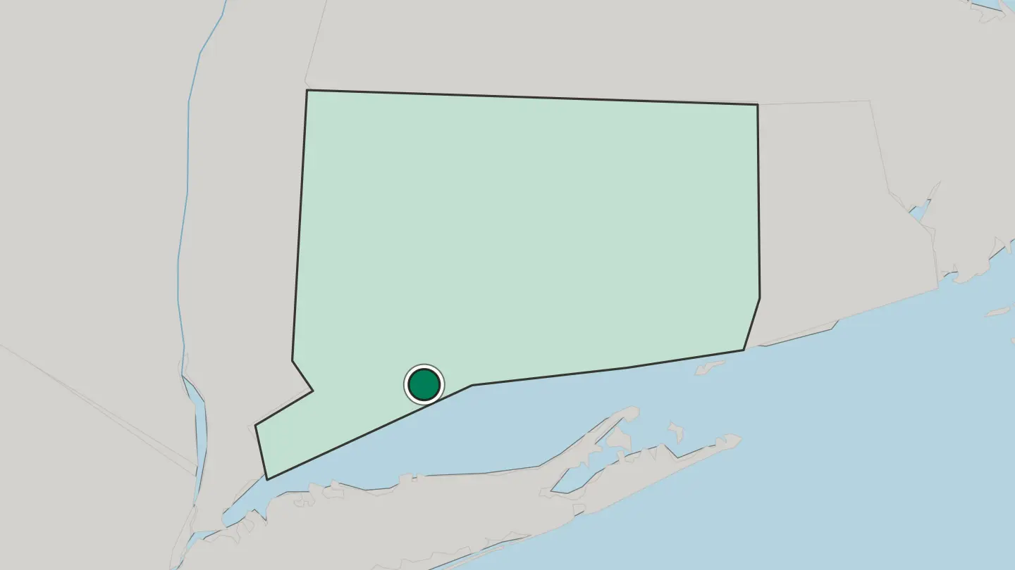 Map of Milford in United States