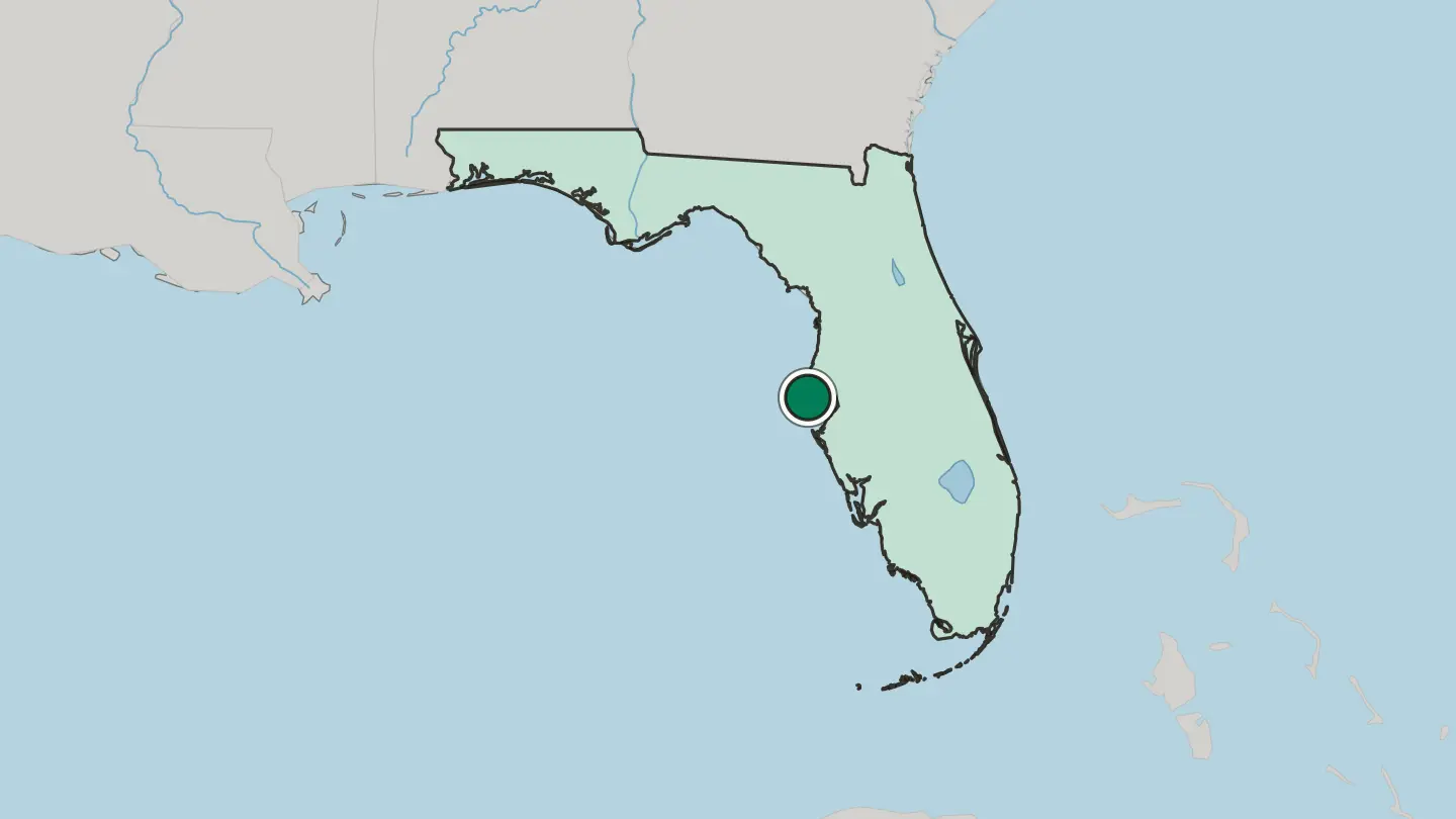 Map of Largo in United States