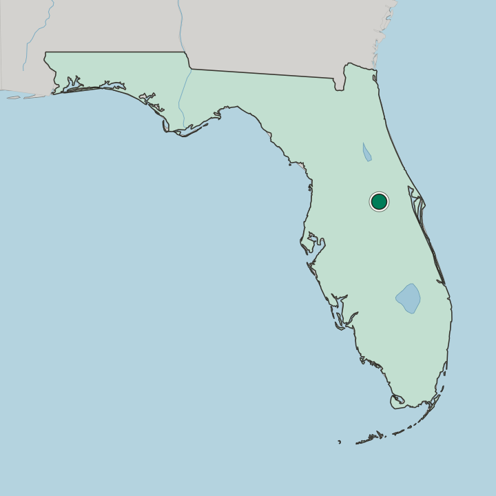 Map showing Lake Eola Heights Historic District — In Florida