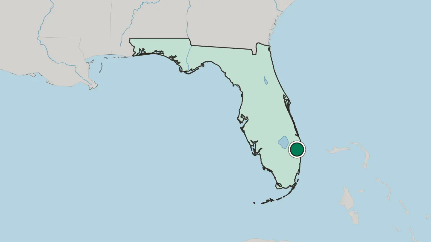 Map of Wellington in United States