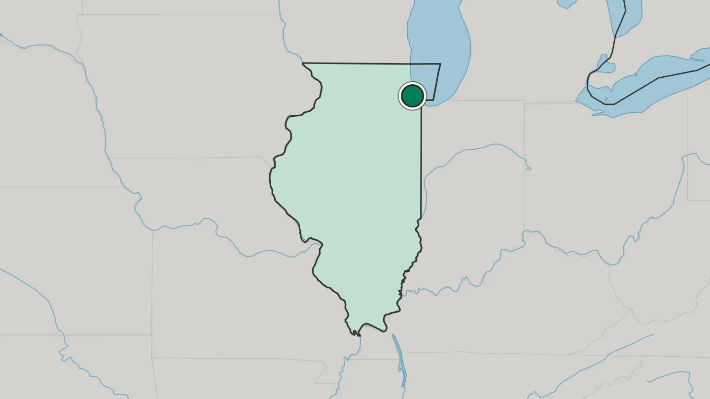 Map of Cicero in United States