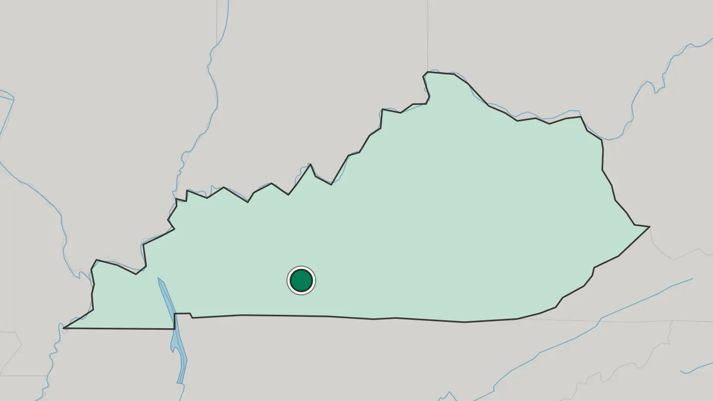 Map of Bowling Green in United States