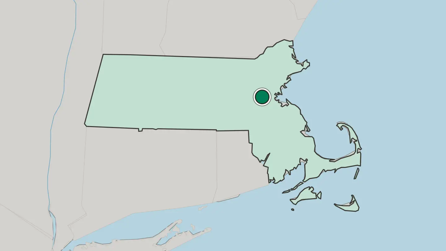 Map of Newton in United States