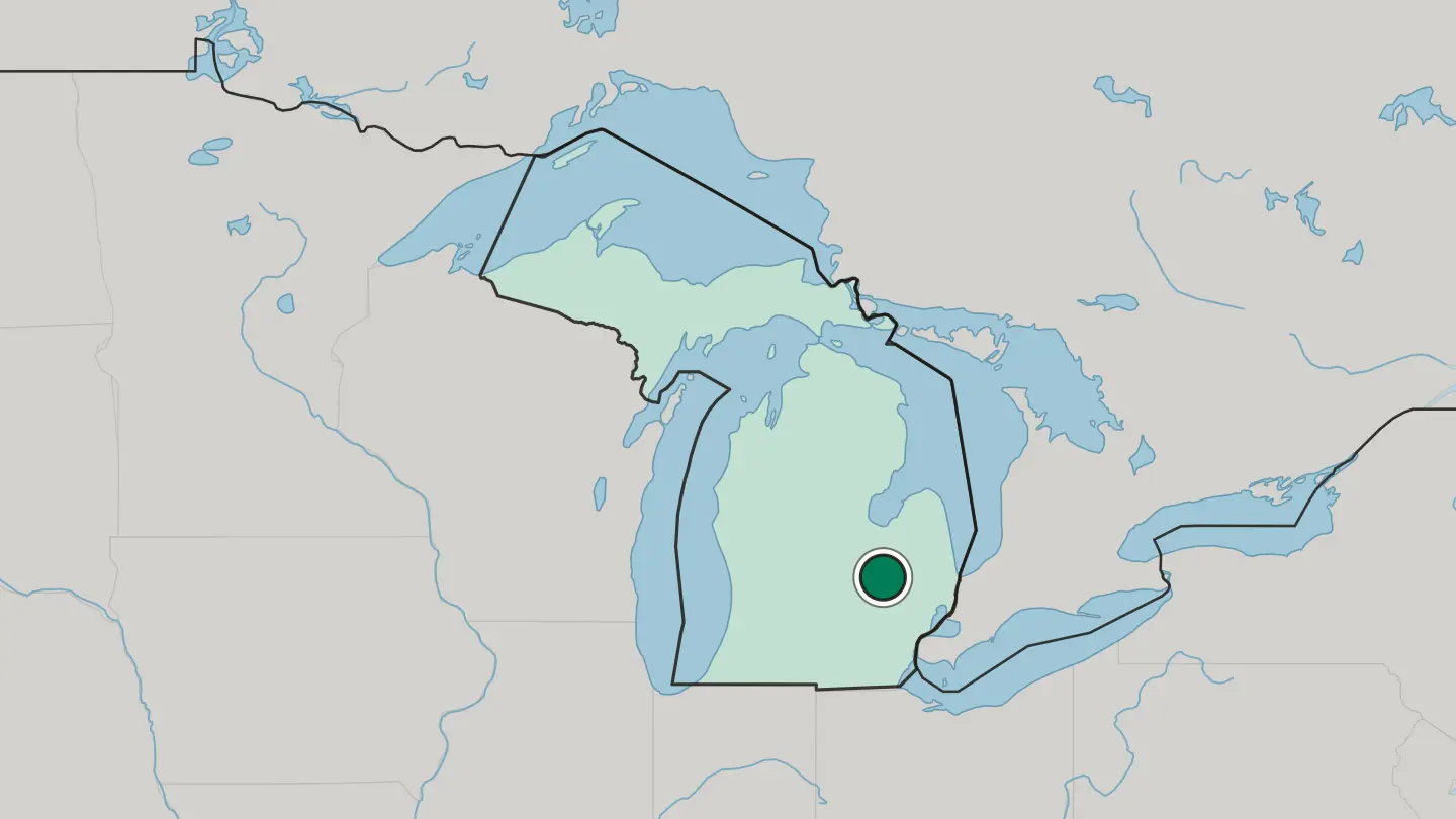 Map of Flint in United States