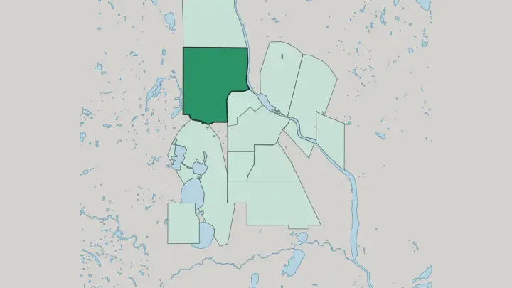 Map of Near North in Minneapolis