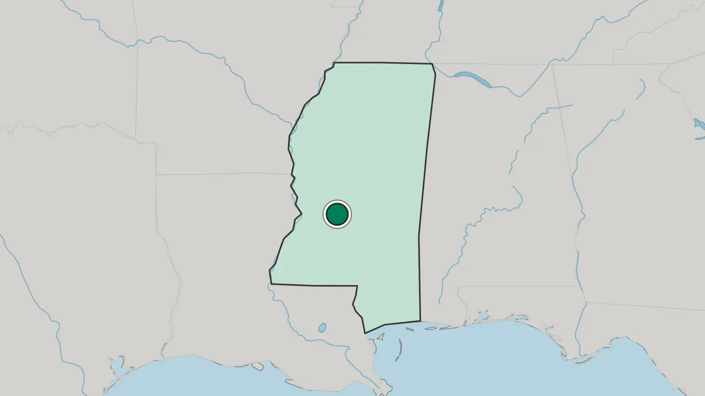 Map of Jackson in United States