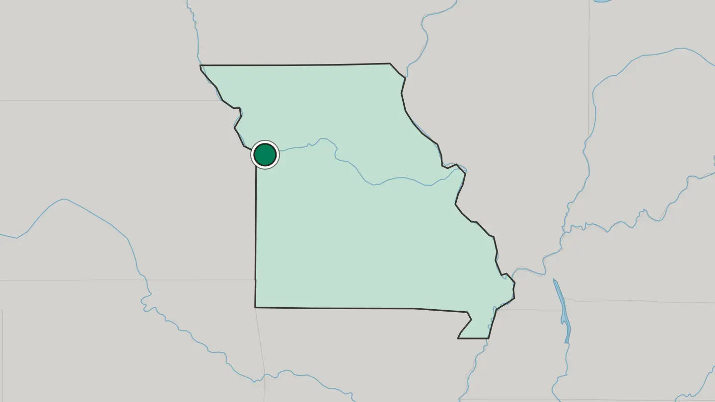Map of Independence in United States