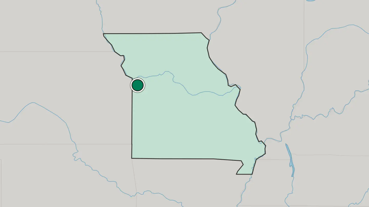 Map of Lee's Summit in United States