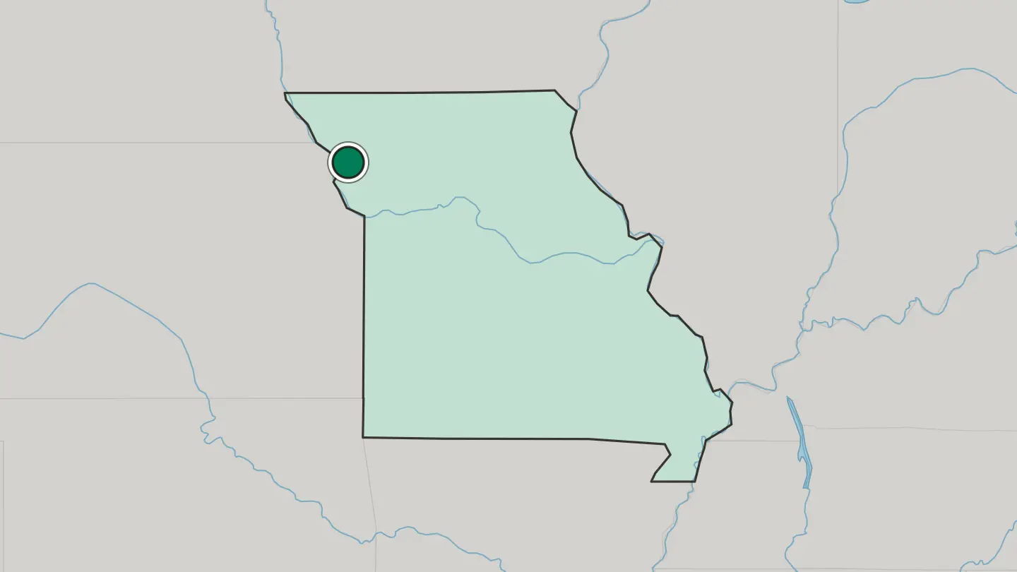 Map of Saint Joseph in United States