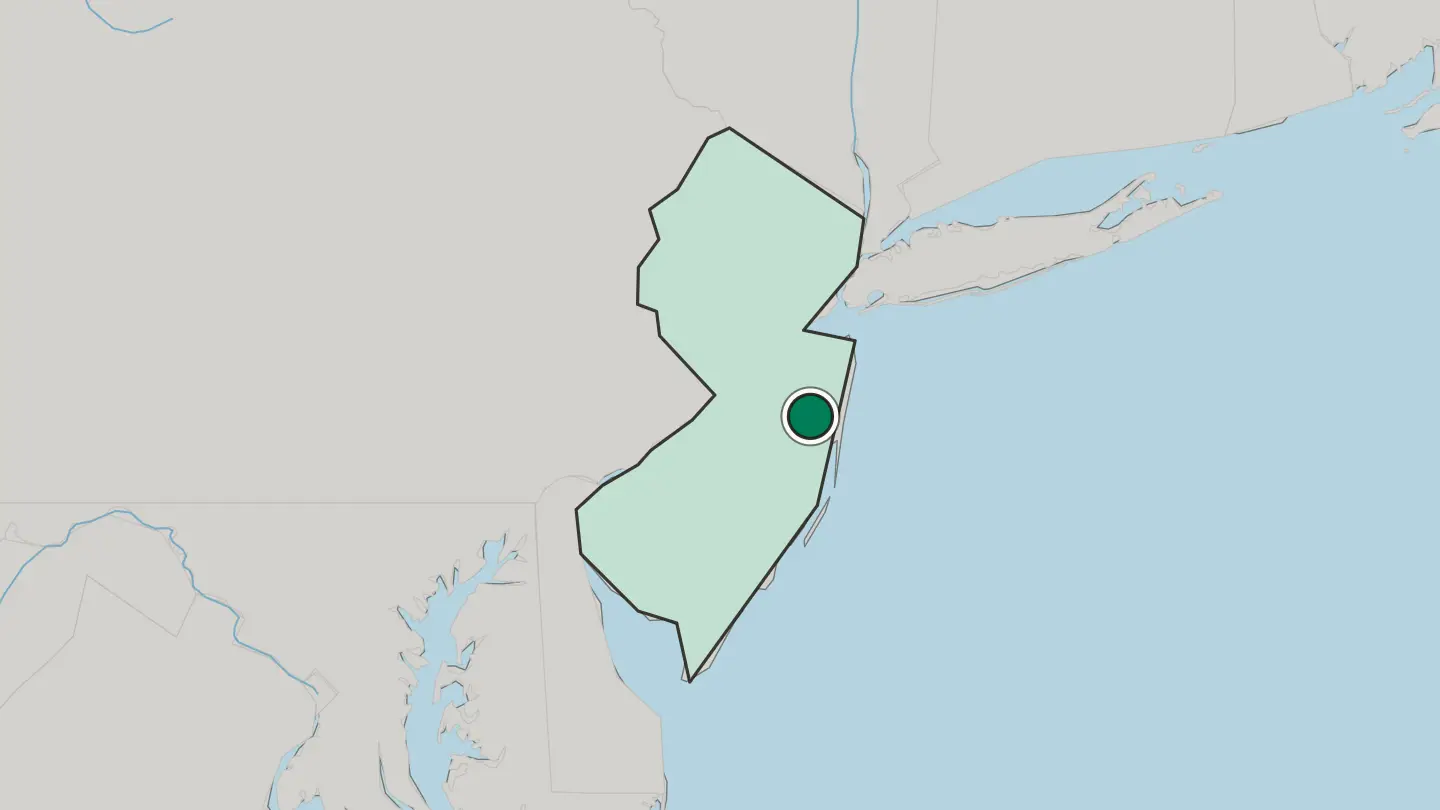 Map of Lakewood in United States
