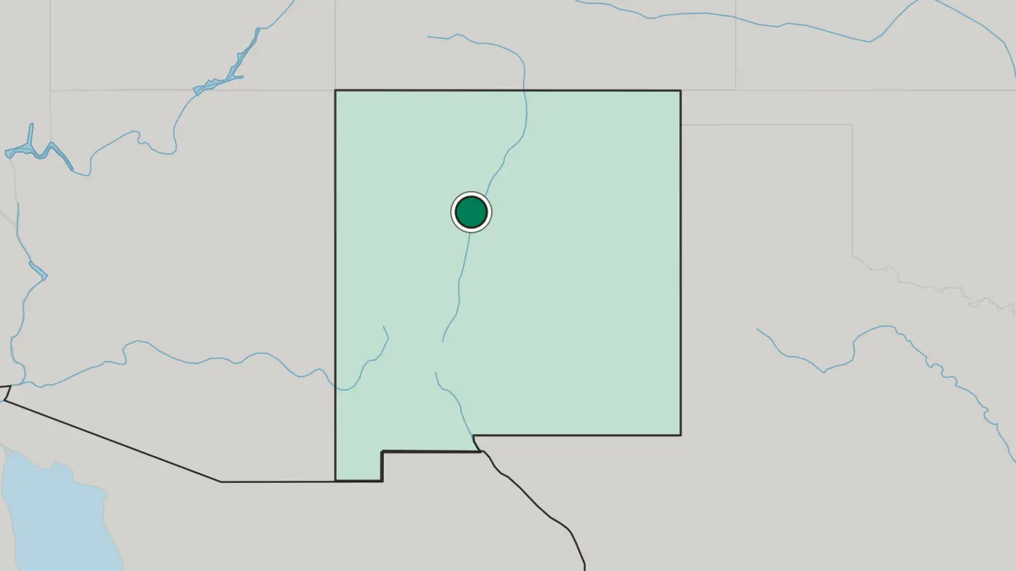 Map of Rio Rancho in United States