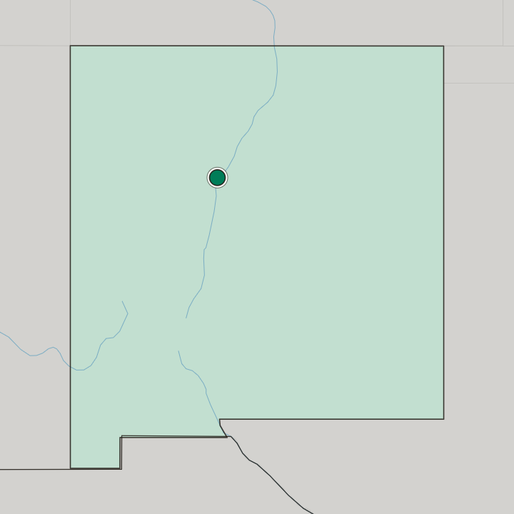Map showing Rio Rancho — In New Mexico