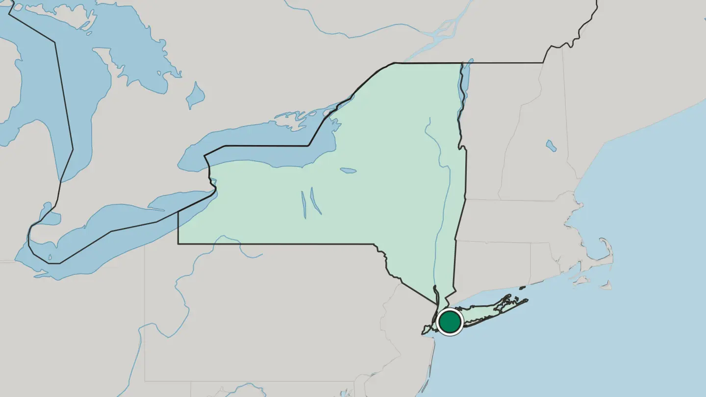 Map of Hempstead in United States