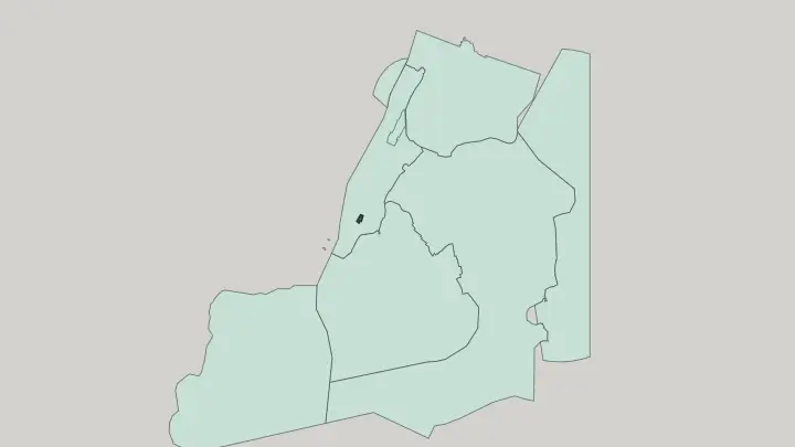Map of Little Italy in New York City