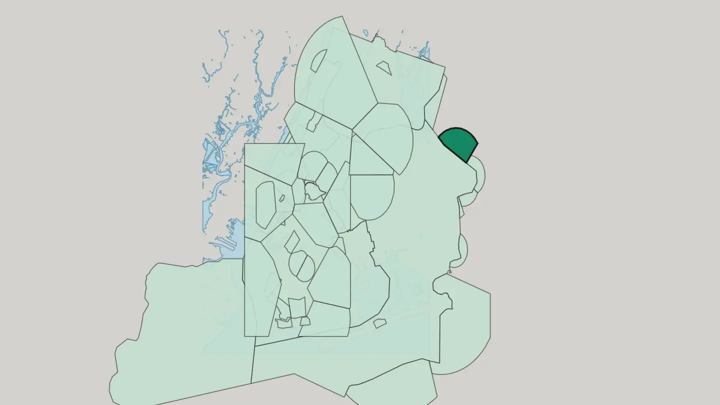 Map of Little Neck in New York City