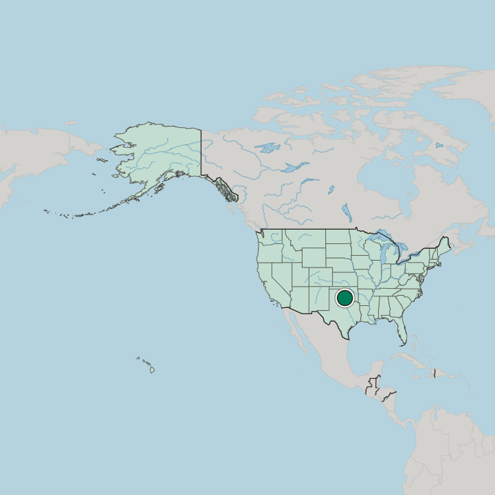 Map showing Lawton — In United States