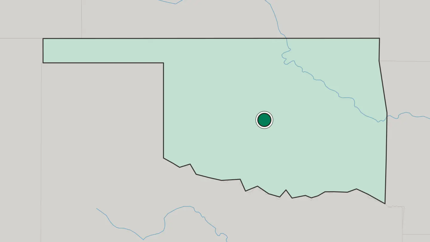 Map of Moore in United States