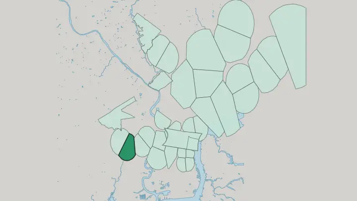 Map of Angora in Philadelphia