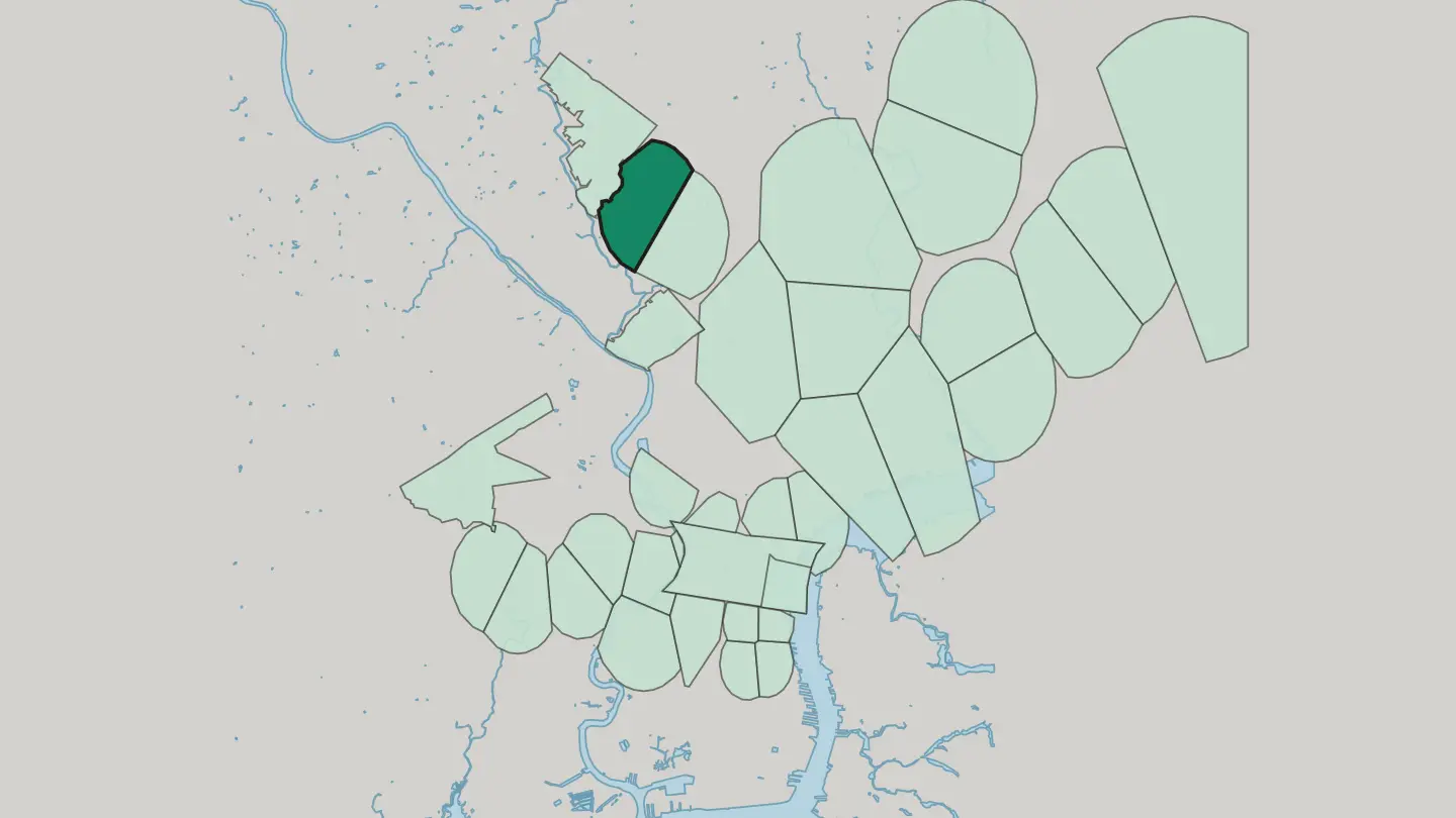 Map of Carpenter in Philadelphia