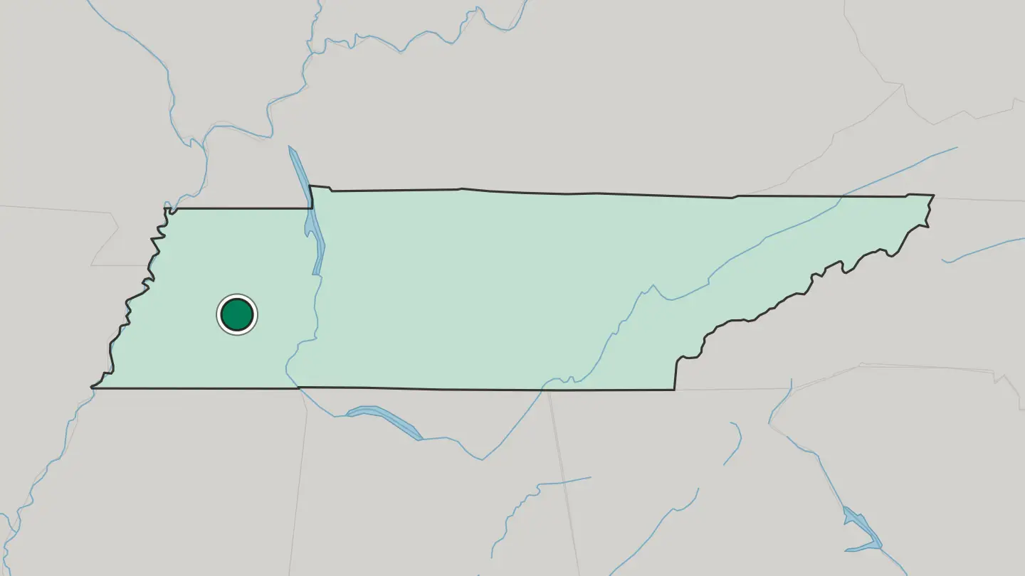Map of Jackson in United States