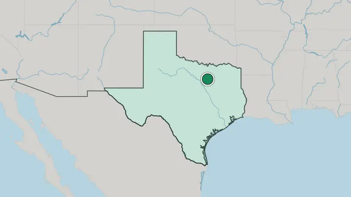 Map of Arlington in United States