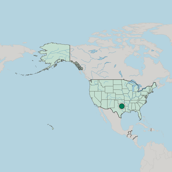 Map showing Plano — In United States