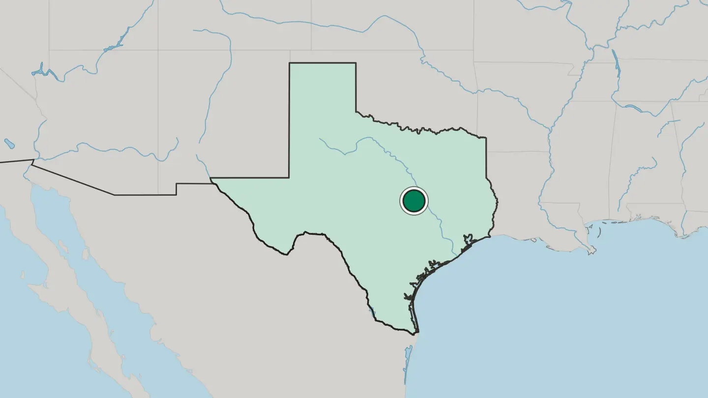 Map of Temple in United States