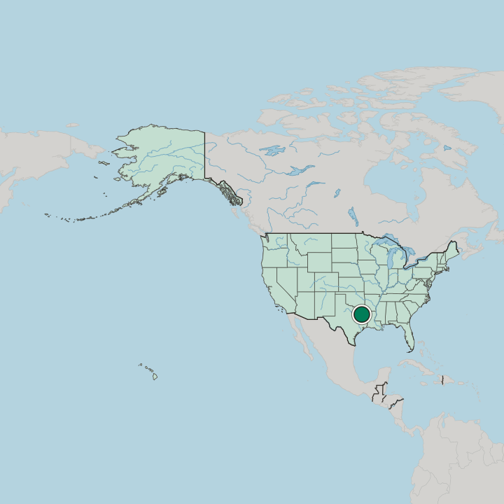 Map showing Tyler — In United States
