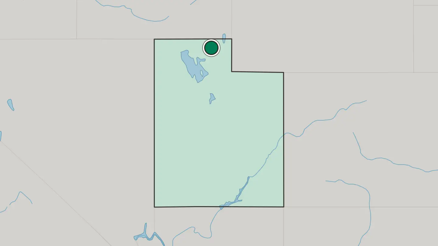 Map of Logan in United States