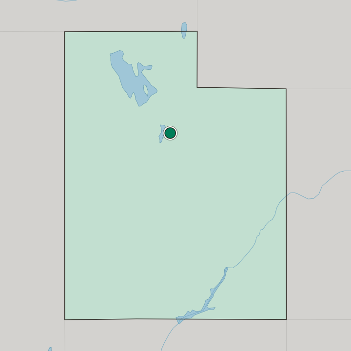 Map showing Provo — In Utah