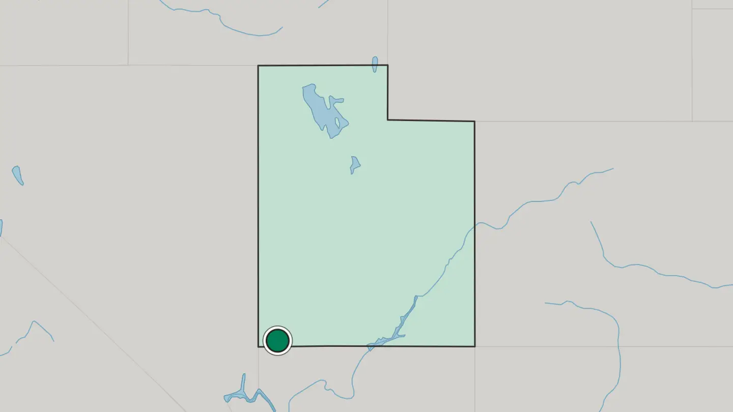 Map of Saint George in United States