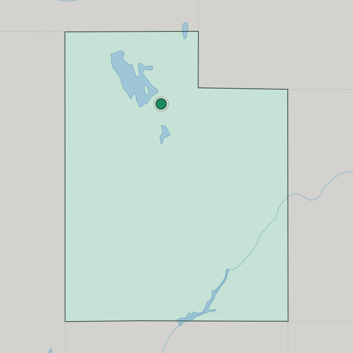 Map showing Salt Lake City — In Utah
