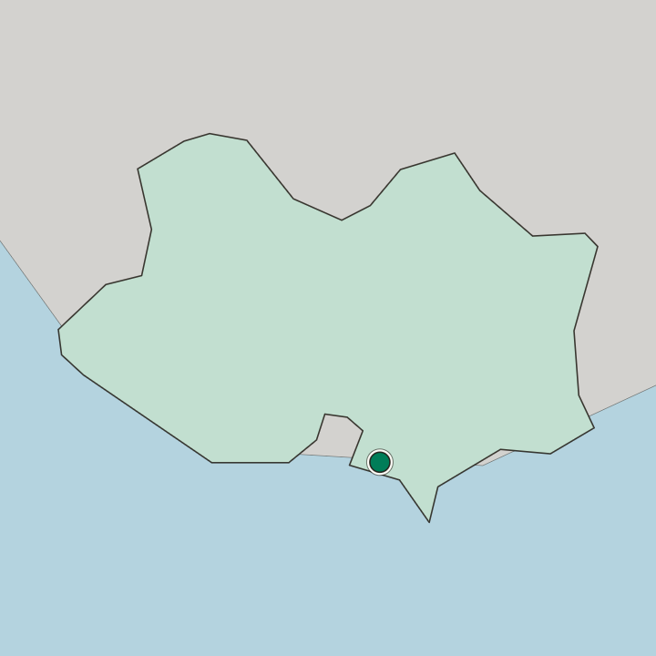 Map showing Montevideo — In Departamento de Montevideo