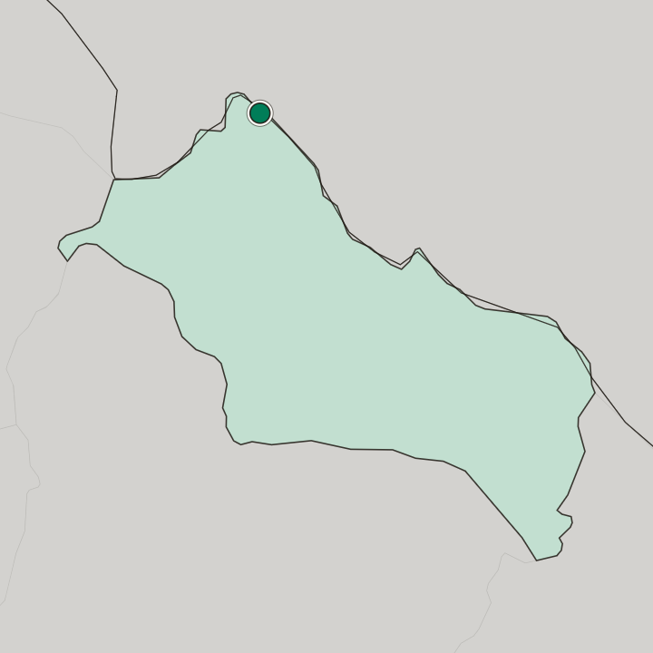 Map showing Rivera — In Departamento de Rivera