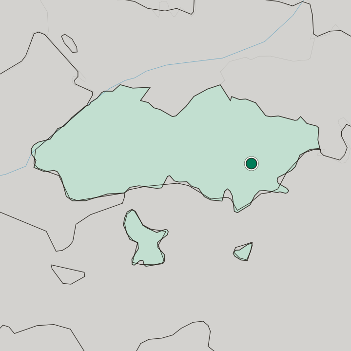 Map showing Fergana — In Fergana Region