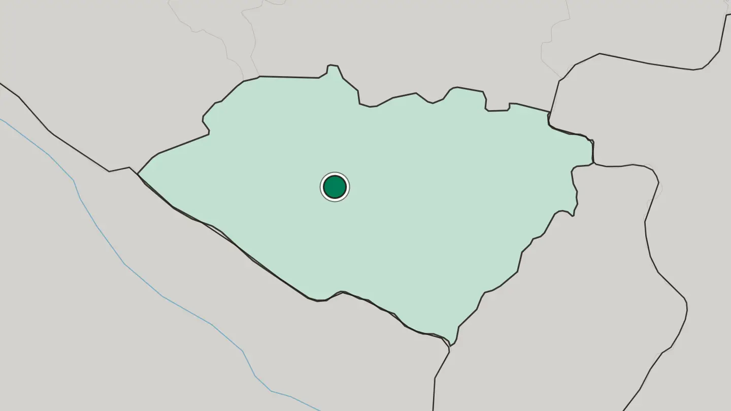 Map of Qarshi in Uzbekistan