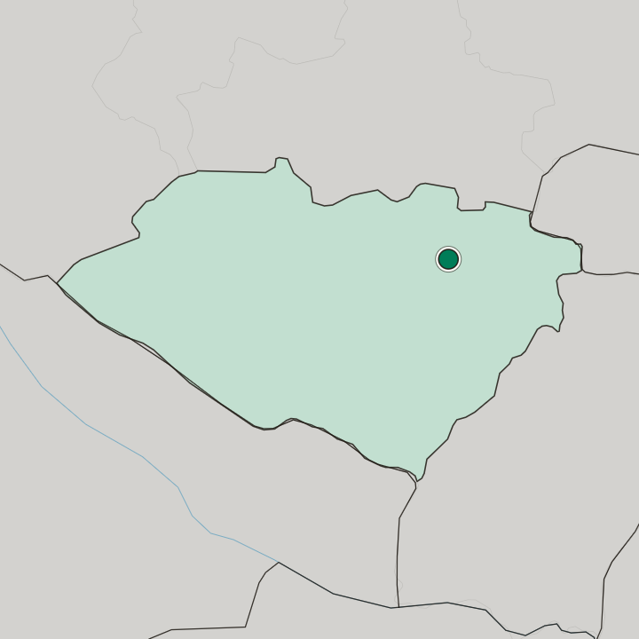 Map showing Shahrisabz — In Qashqadaryo Region