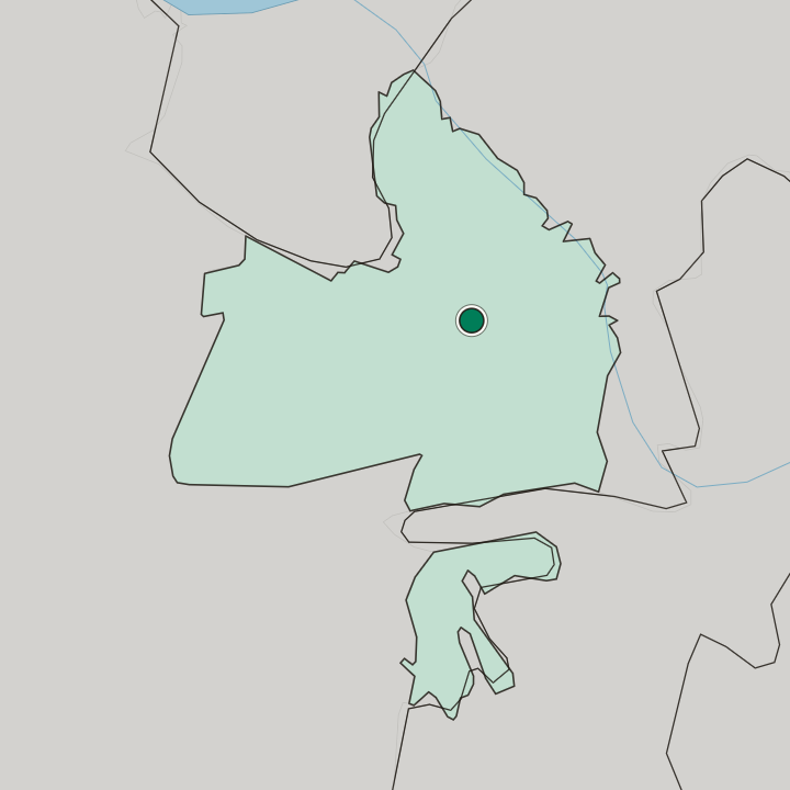 Map showing Guliston — In Sirdaryo Region