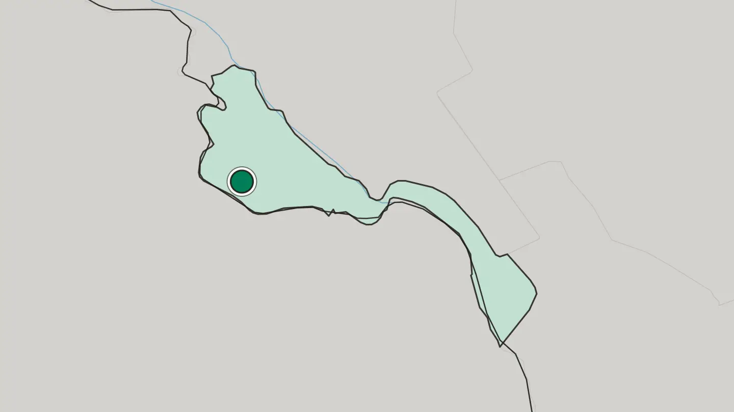 Map of Xiva in Uzbekistan
