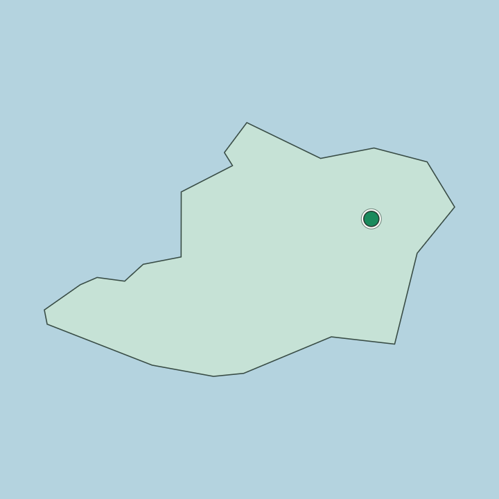 Map showing Caracas — In Distrito Capital