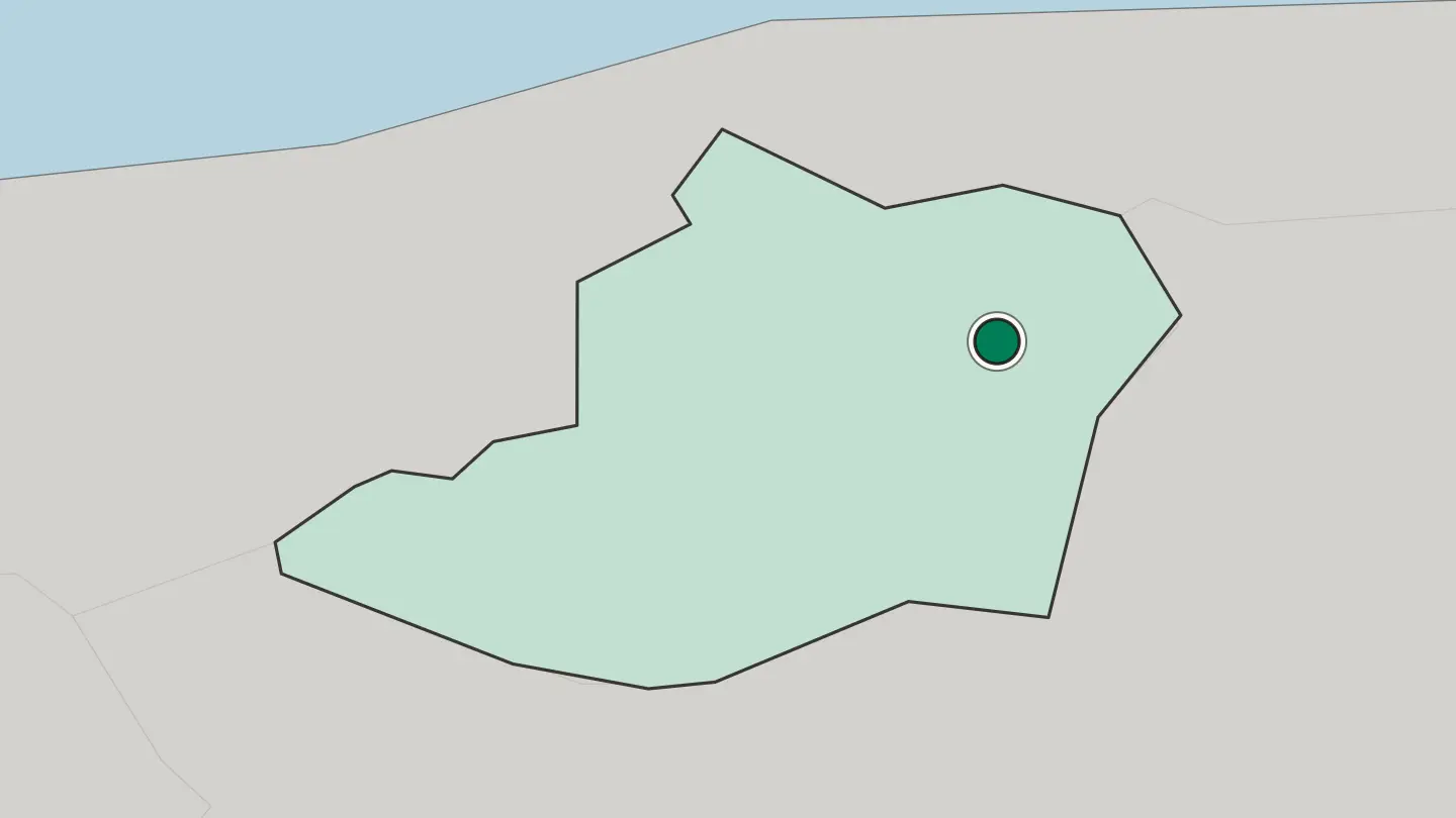 Map of Caracas in Venezuela