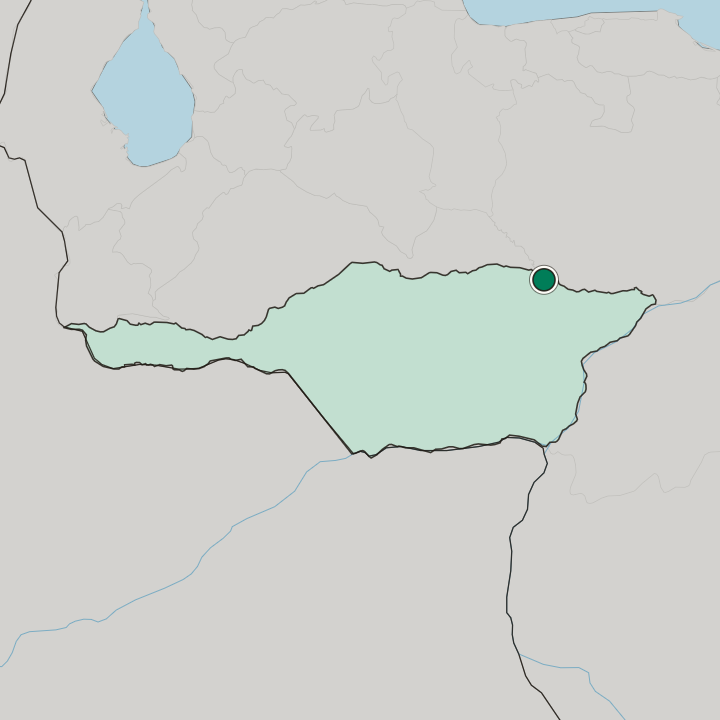 Map showing San Fernando de Apure — In Estado Apure