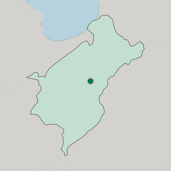 Map showing Mérida — In Estado Mérida