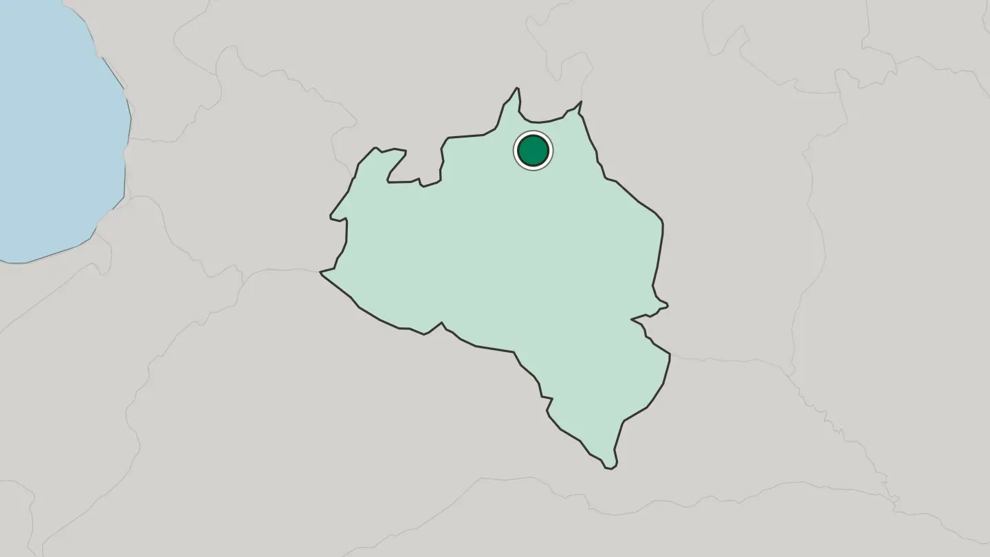 Map of Acarigua in Venezuela