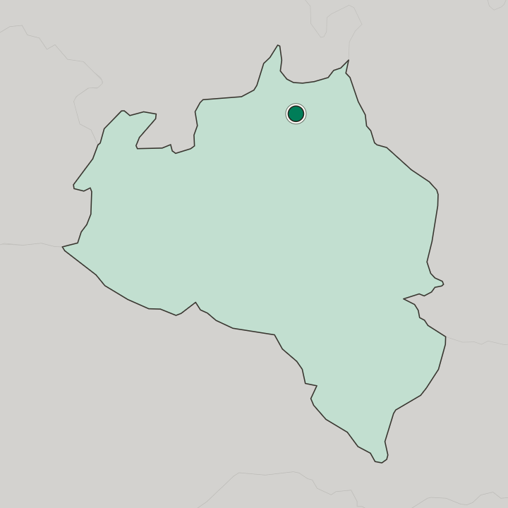 Map showing Acarigua — In Estado Portuguesa