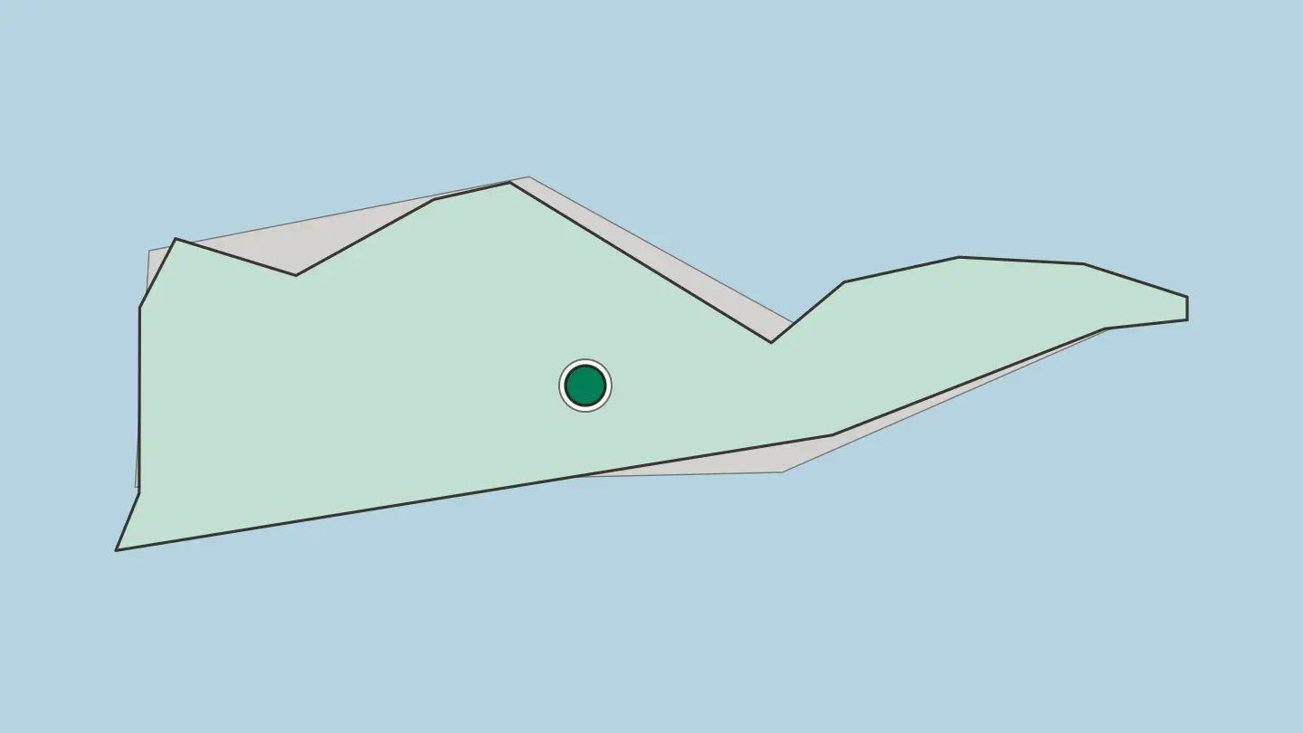 Map of Saint Croix in United States Virgin Islands