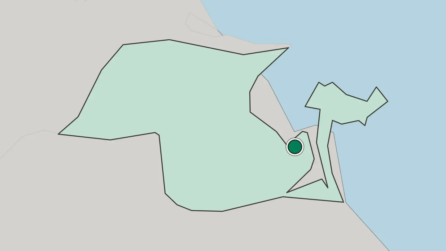 Map of Da Nang in Vietnam
