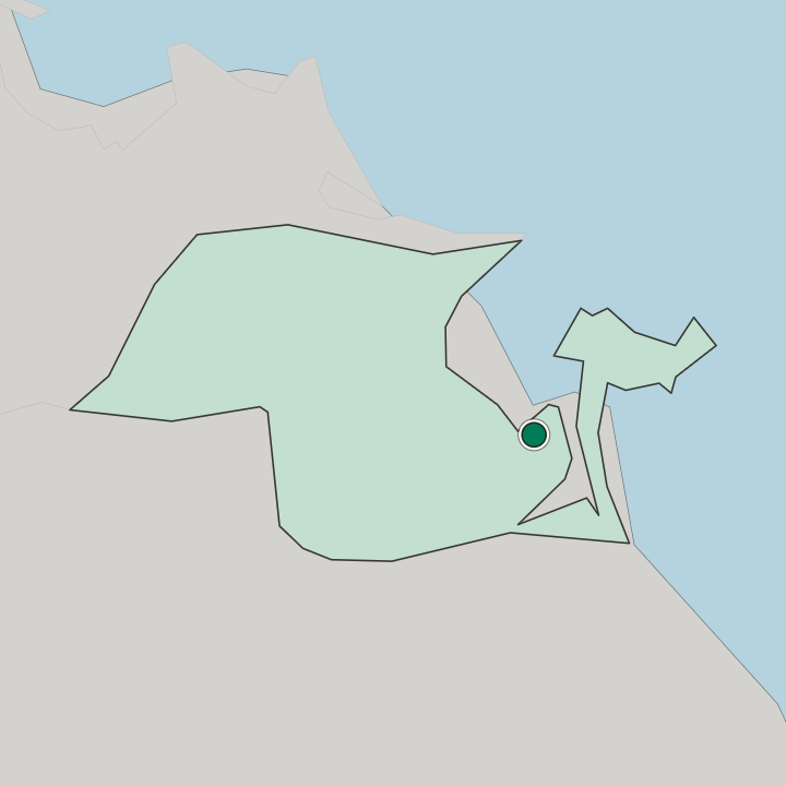 Map showing Da Nang — In Da Nang City