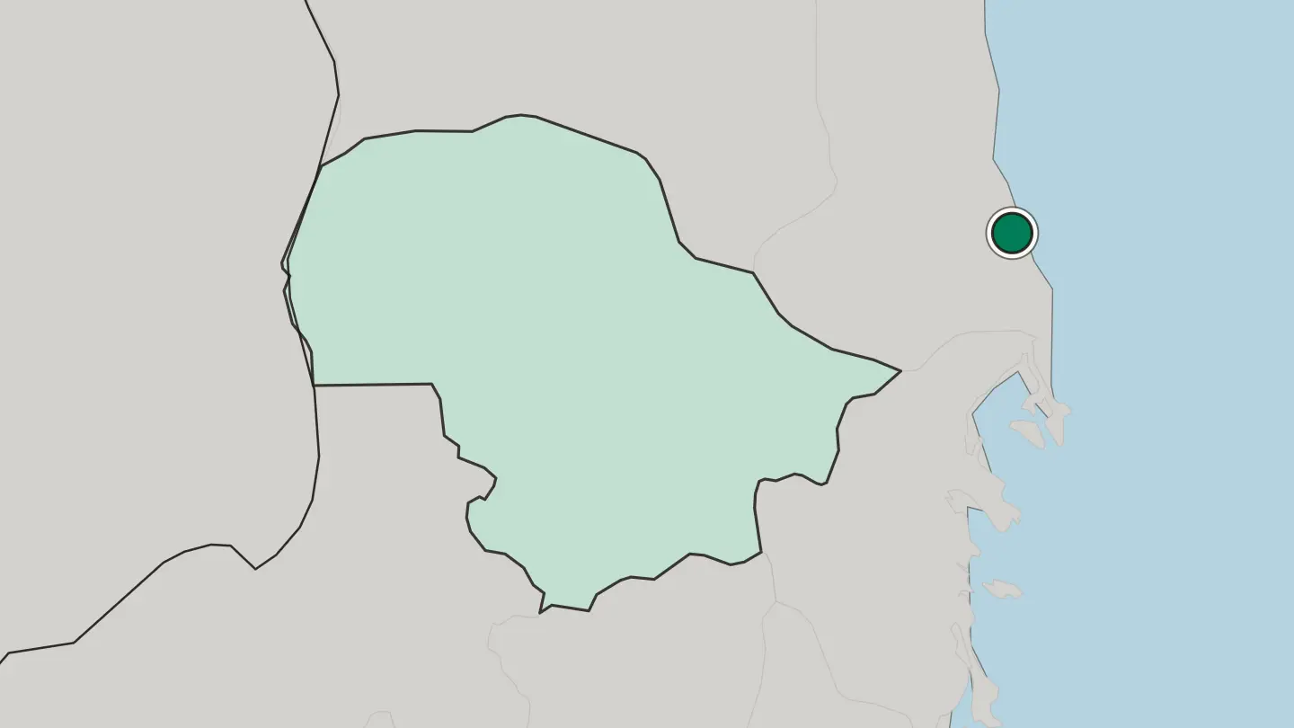 Map of Tuy Hòa in Vietnam