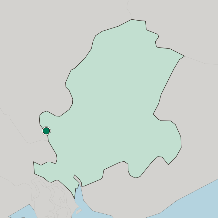 Map showing Biên Hòa — In Dong Nai
